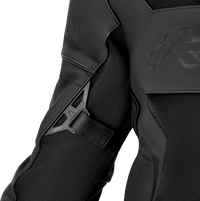 S-1 Mesh D3O Leather Jacket — Black