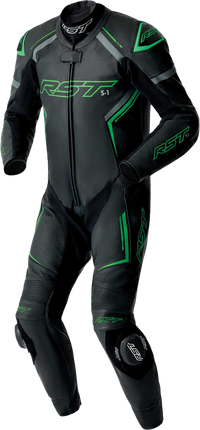 S-1 D3O Leather Suit — Black
