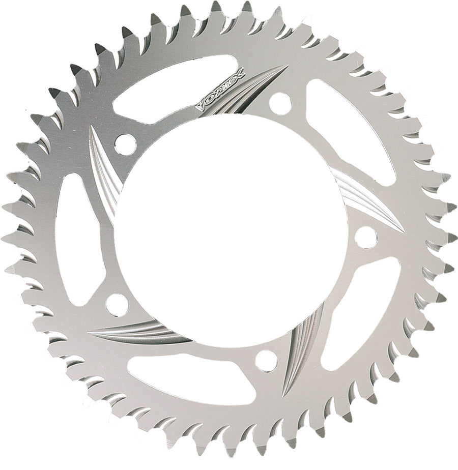 Stock photo of a Vortex Aluminum sprocket in silver, not Style 436