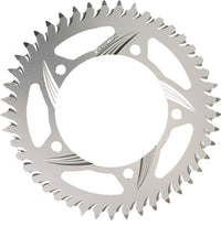 Stock photo of a Vortex Aluminum sprocket in silver, not Style 252