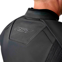 S-1 D3O Leather Jacket — Black