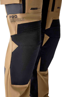 Pro Series Adventure D3O Textile Pants — Black