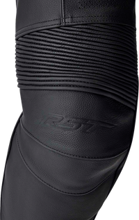 T2 D3O Leather Pants — Black