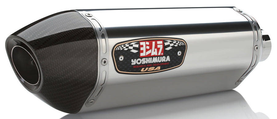 Yoshimura Race R-77 Stainless Full Exhaust w/ Stainless Muffler, Yamaha MT-07 / FZ-07 / YZF-R7 2015–2026