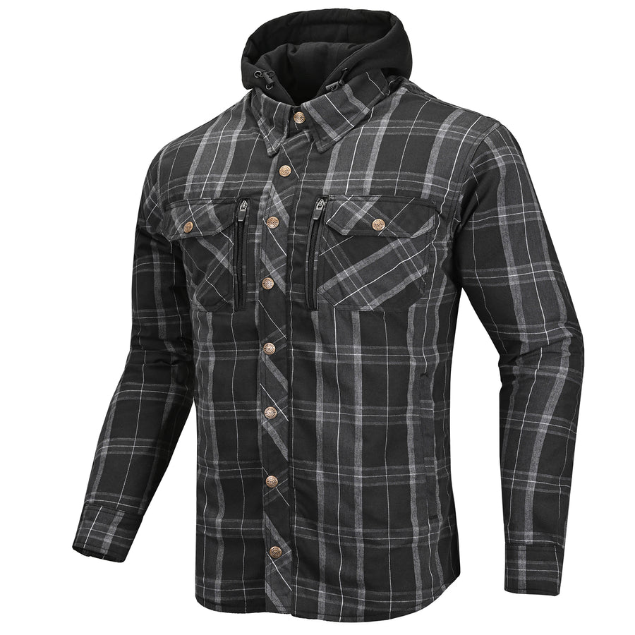 El Camino Riding Flannel — Black/Grey