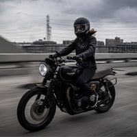 Women's Hoyden Leather Jacket — Black