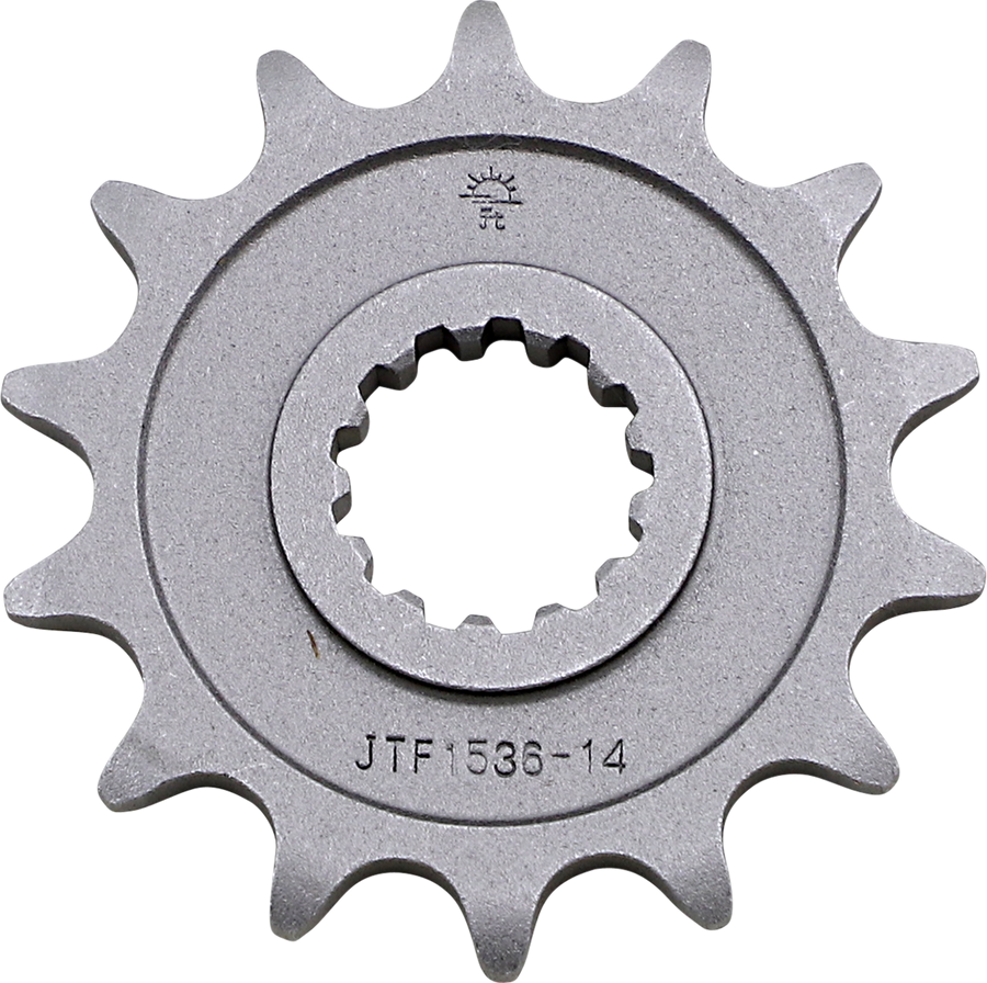 JT Front Sprocket, Steel, Style JTF1536 (520) — 14T
