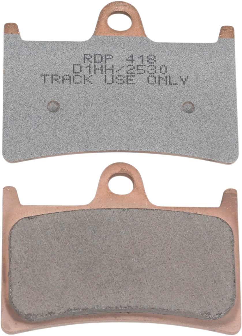 DP Brakes 418 Brake Pads – X-Race Titanium Sintered (RDP)