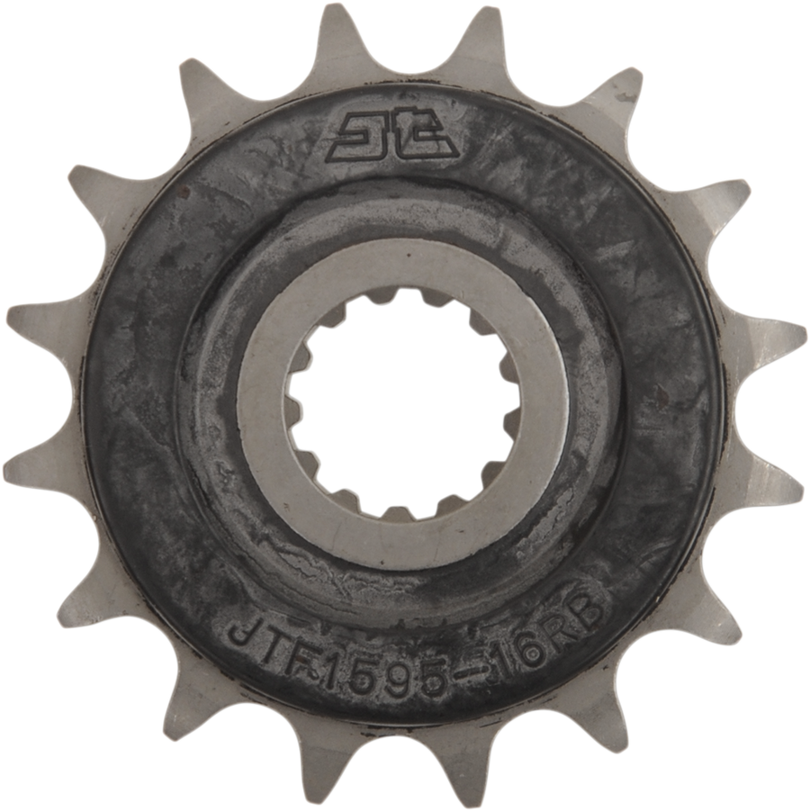 JT Front Sprocket, Steel Rubber-cushioned, Style JTF1595 (520) — 16T