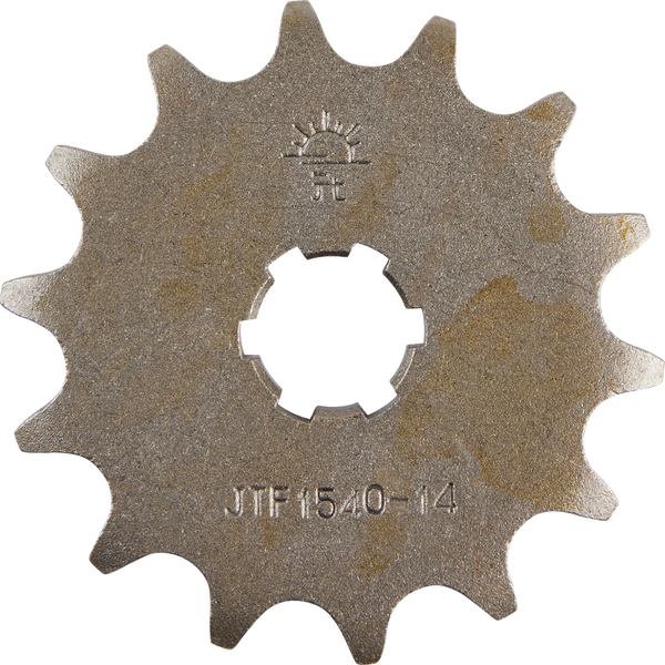 JT Front Sprocket, Steel, Style JTF1540 (420) — 14T