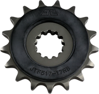JT Front Sprocket, Steel Rubber-cushioned, Style JTF517 (530) — 17T