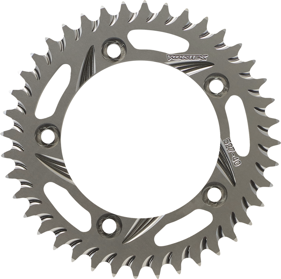 Vortex Rear Sprocket, Aluminum, Style 527 (530) — 40T