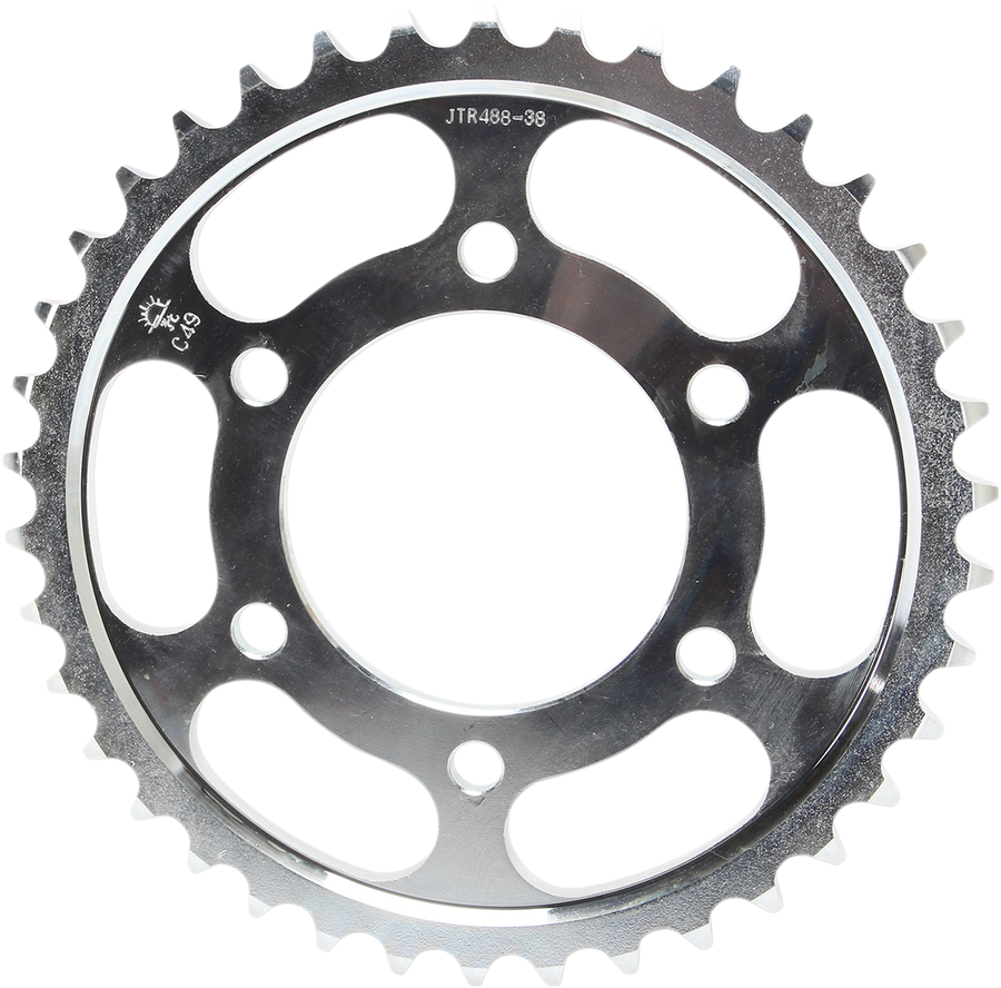 JT Rear Sprocket, Steel, Style JTR488 (530) — 38T