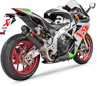 Akrapovic Slip-On Line (Carbon), Aprilia RSV4 / Tuono V4 2017–2020