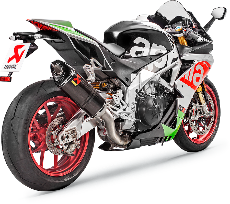 Akrapovic Slip-On Line (Carbon), Aprilia RSV4 / Tuono V4 2017–2020