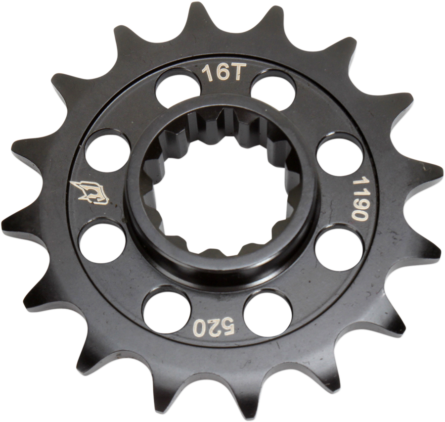 Driven Front Sprocket, Steel, Style 1190 (520) — 16T