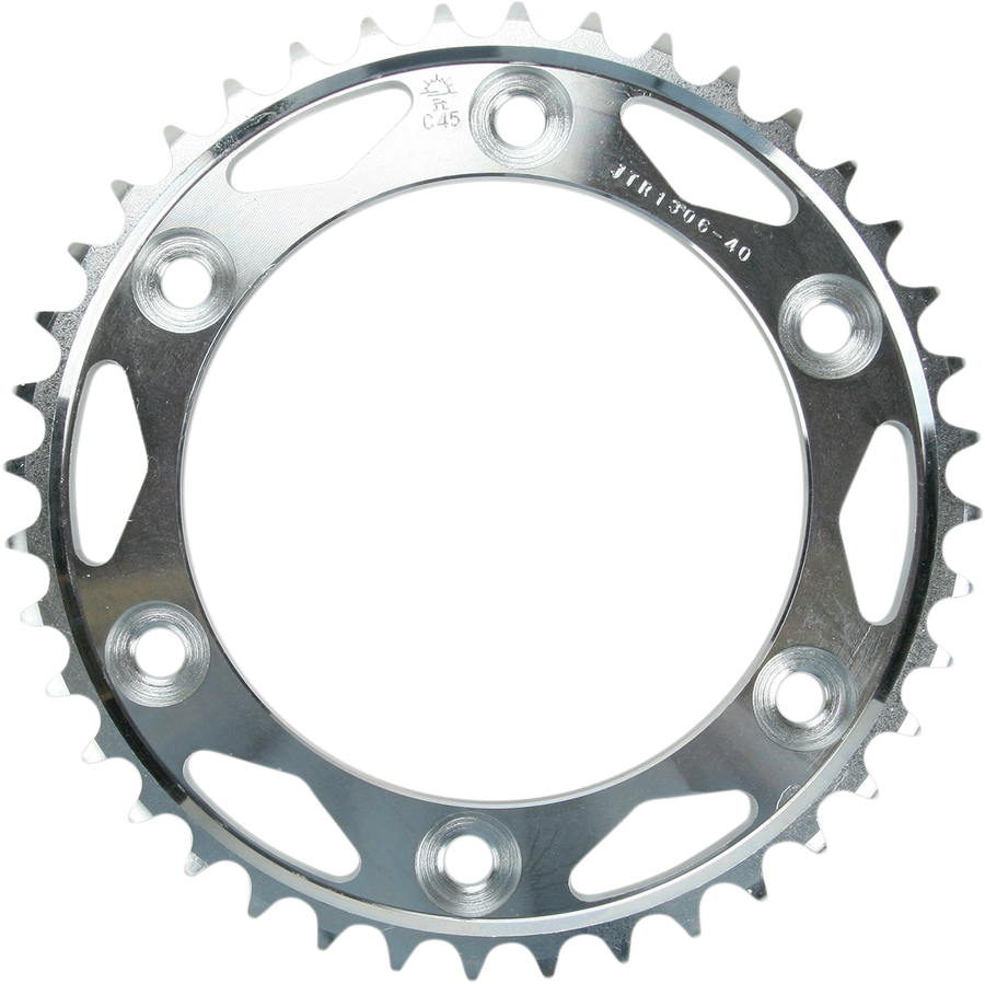 JT Rear Sprocket, Steel, Style JTR1306 (530) — 40T