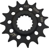 Driven Front Sprocket, Steel, Style 1069 (520) — 15T