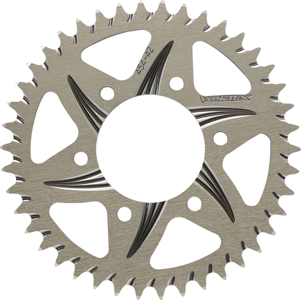 Vortex Rear Sprocket, Aluminum, Style 454 (525) — 42T