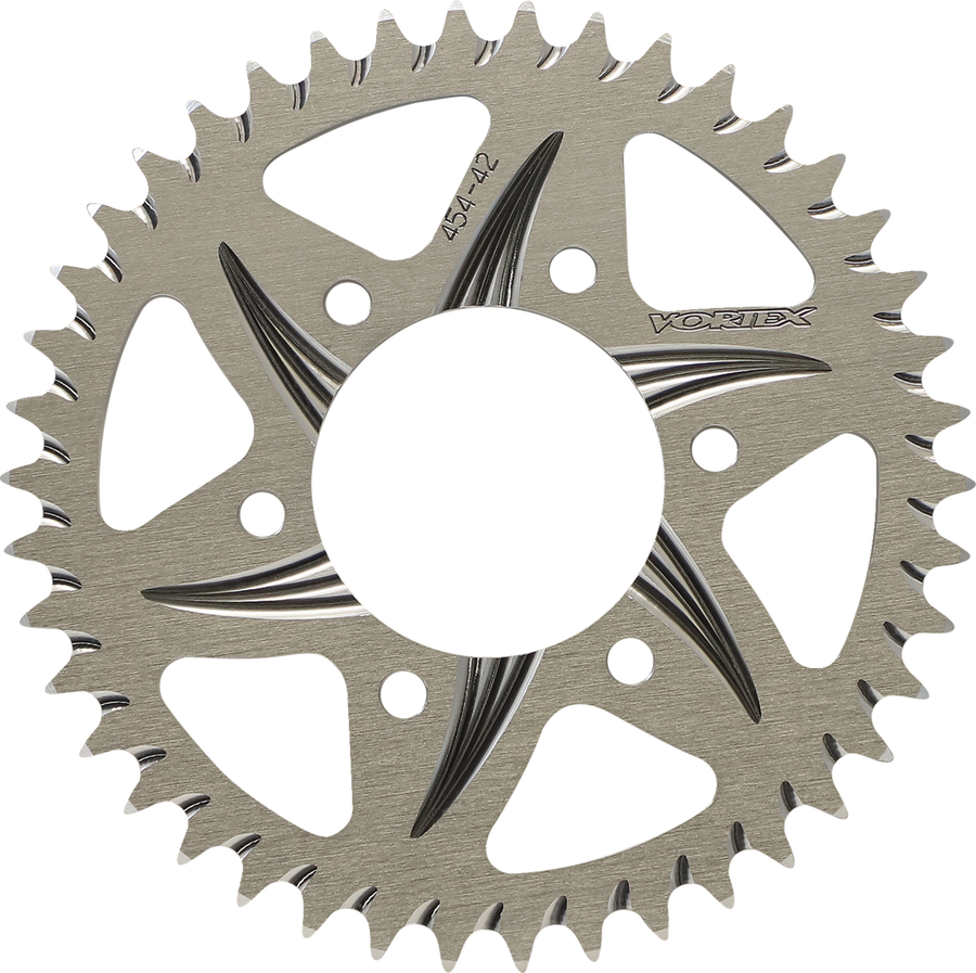 Vortex Rear Sprocket, Aluminum, Style 454 (525) — 42T