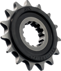 JT Front Sprocket, Steel Rubber-cushioned, Style JTF1591 (525) — 15T