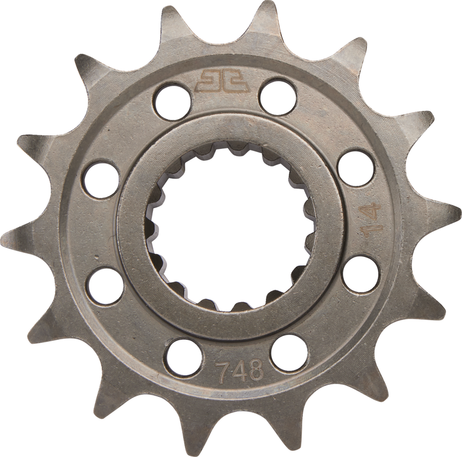 JT Front Sprocket, Steel, Style JTF748 (520) — 14T