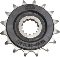 JT Front Sprocket, Steel Rubber-cushioned, Style JTF1536 (520) — 16T