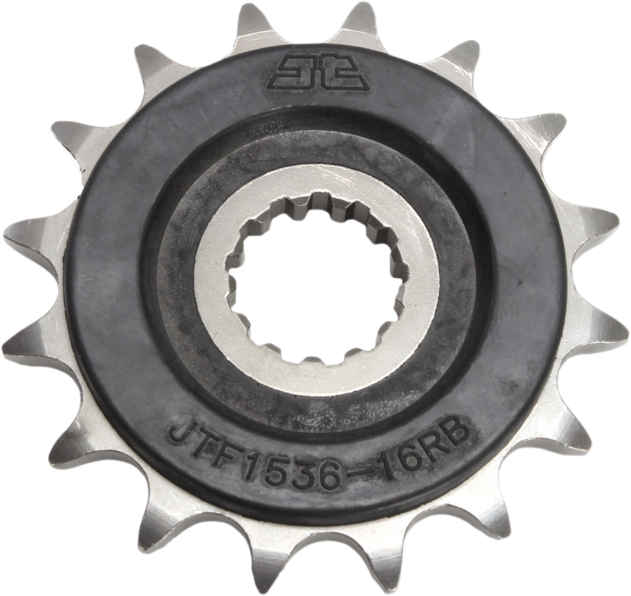 JT Front Sprocket, Steel Rubber-cushioned, Style JTF1536 (520) — 16T