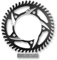 Vortex Rear Sprocket, Aluminum CAT5, Style 527 (530) — 42T Black