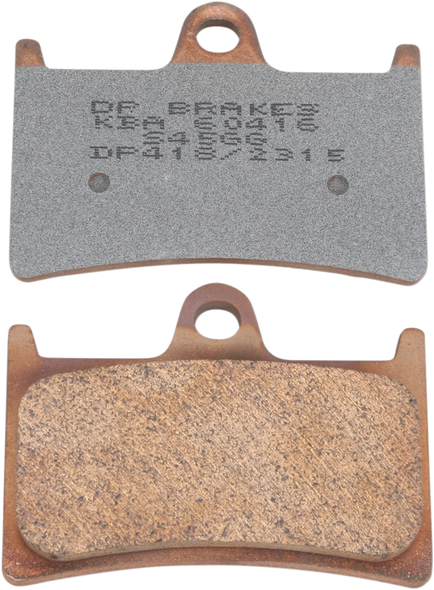 DP Brakes 418 Brake Pads – Standard Sintered (DP)