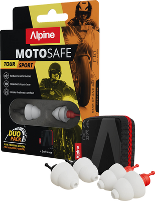 MotoSafe Duo Earplugs Pack