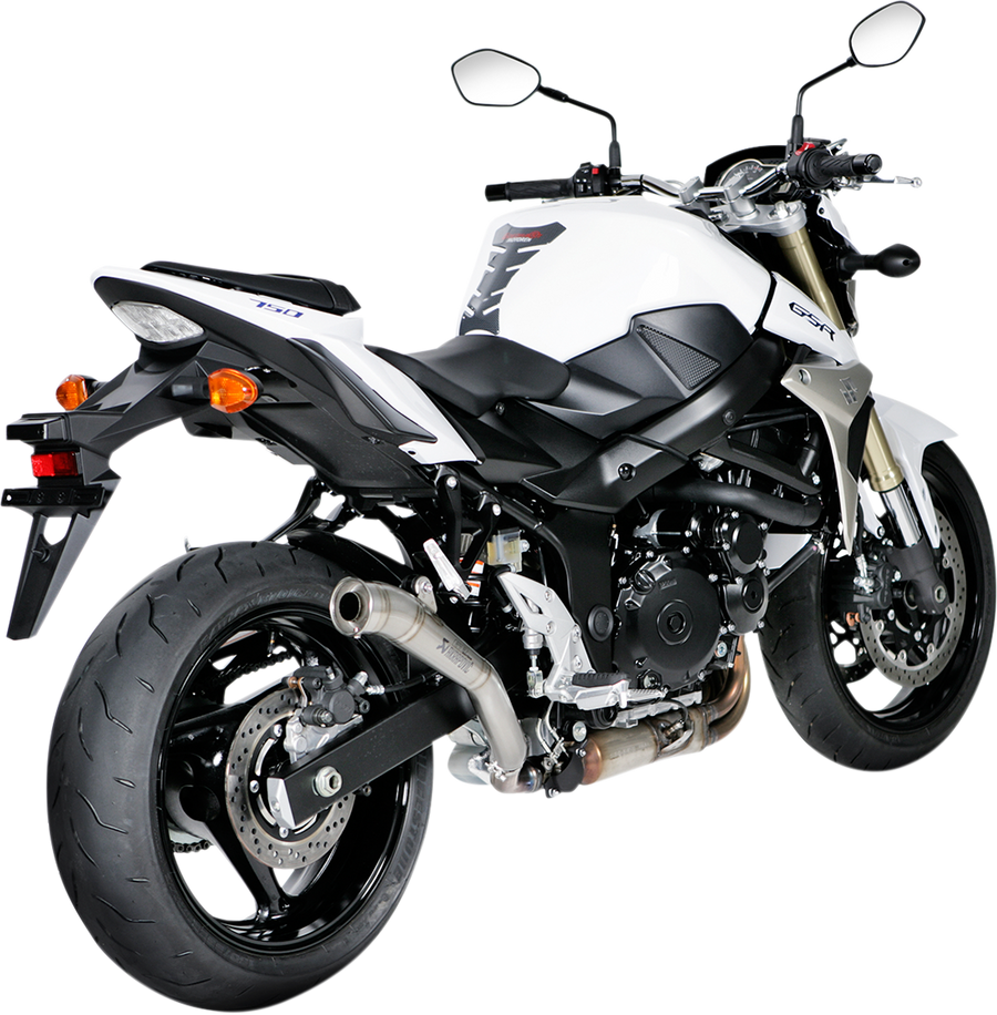 Akrapovic Slip-On Line (Titanium), Suzuki GSX-S750 2015–2016