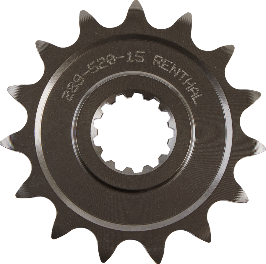 Renthal Front Sprocket, Steel, Style 289 (520) — 15T