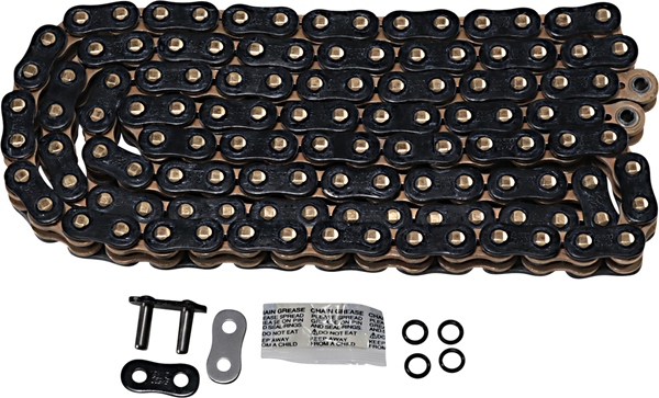 EK 520ZVX3 Chain — 120 links Black & Gold