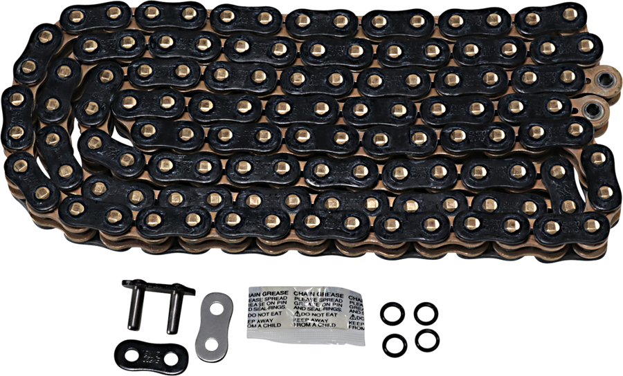 EK 520ZVX3 Chain — 120 links Black & Gold