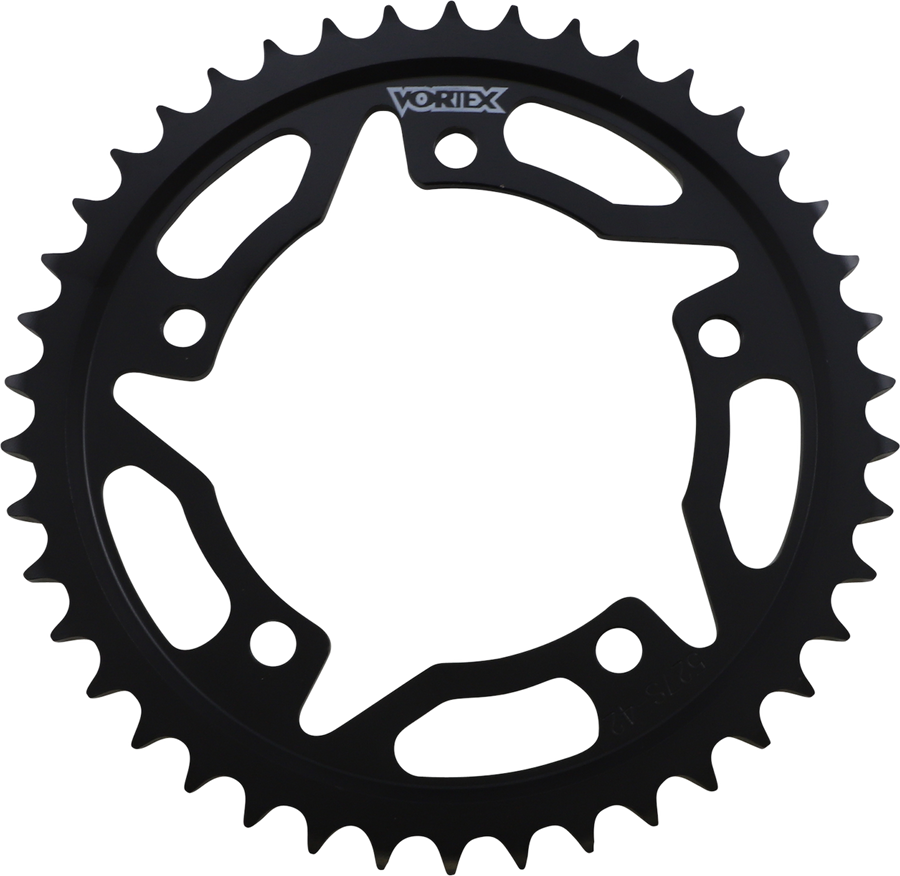 Vortex Rear Sprocket, Steel, Style 527 (530) — 42T