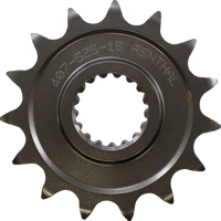 Renthal Front Sprocket, Steel, Style 407 (525) — 15T