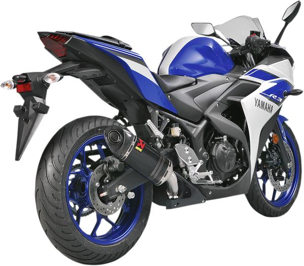 Akrapovic Slip-On Line (Carbon), Yamaha YZF-R3 2015–2016