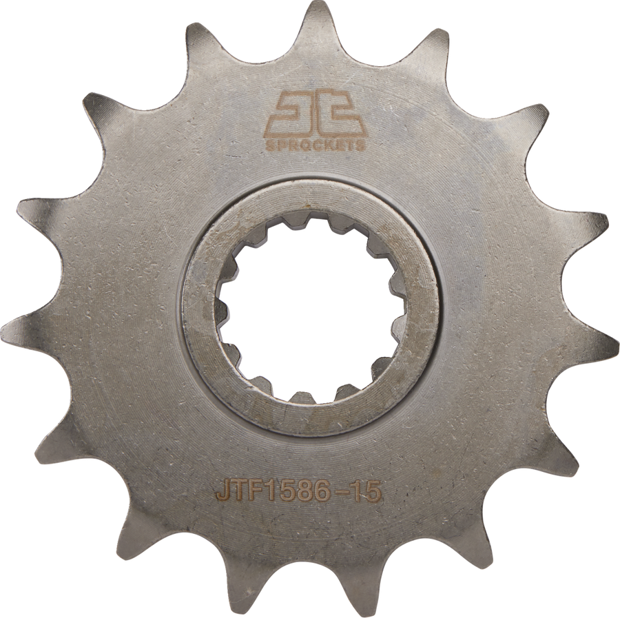 JT Front Sprocket, Steel, Style JTF1586 (525) — 15T