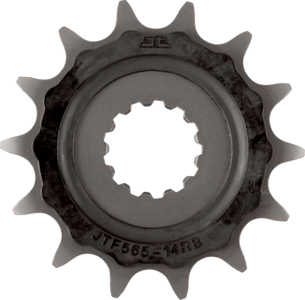 JT Front Sprocket, Steel Rubber-cushioned, Style JTF565 (520) — 14T