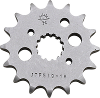 JT Front Sprocket, Steel, Style JTF519 (530) — 16T
