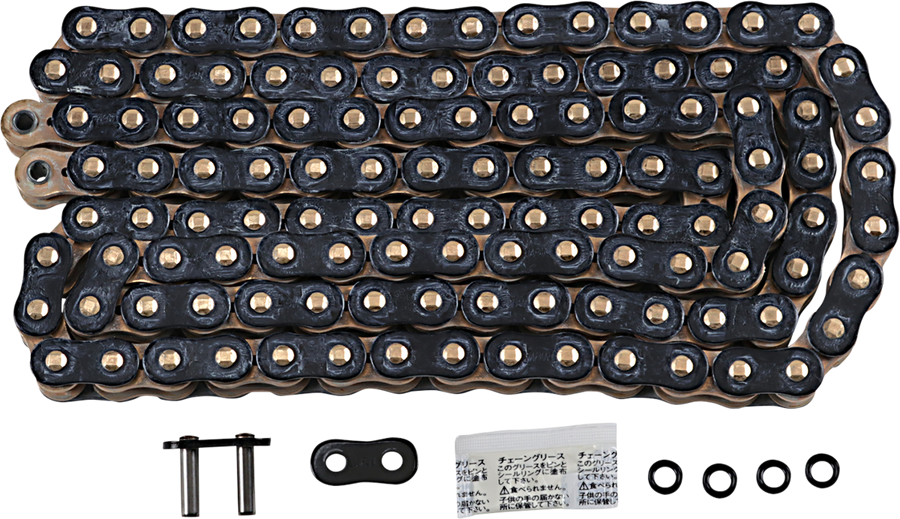 EK 525ZVX3 Chain — 120 links Black & Gold