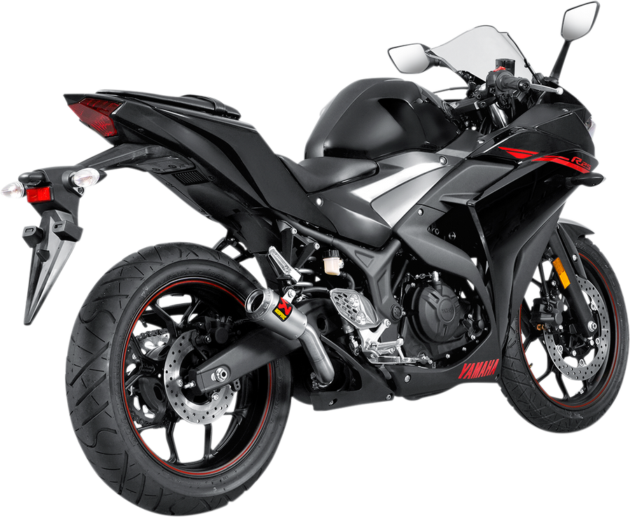 Akrapovic Slip-On Line (Stainless Steel), Yamaha YZF-R3 2015–2021
