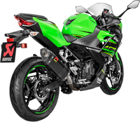 Akrapovic Slip-On Line (Carbon), Kawasaki Ninja 400 2018–2024