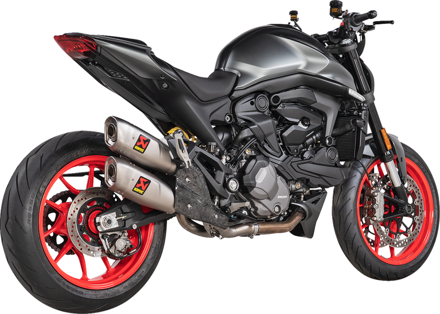 Akrapovic Link Pipe/Collector (Stainless Steel), Ducati Monster 2021–2024