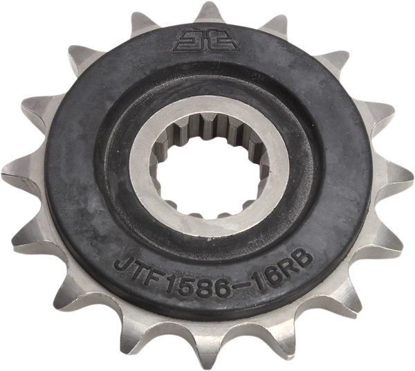 JT Front Sprocket, Steel Rubber-cushioned, Style JTF1586 (525) — 16T