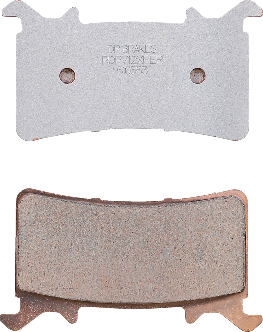 DP Brakes 712 Brake Pads – X-Race Titanium Sintered (RDP)