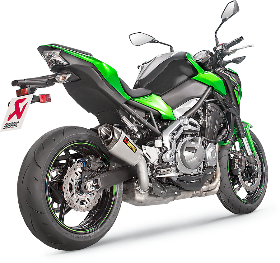 Akrapovic Slip-On Line (Titanium), Kawasaki Z900 2017–2019