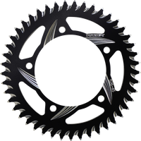 Vortex Rear Sprocket, Aluminum CAT5, Style 526 (525) — 45T Black