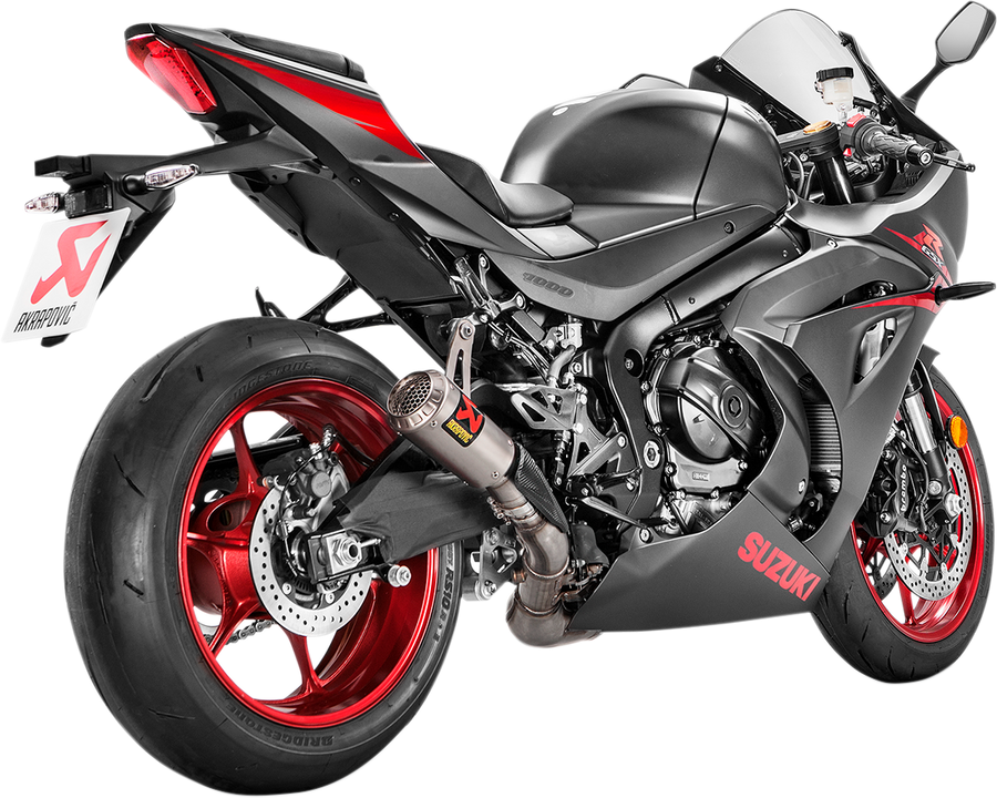 Akrapovic Slip-On Line (Titanium), Suzuki GSX-R1000 2017–2025